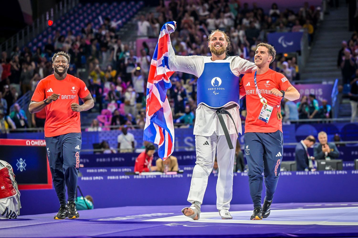 Matt Bush GB Taekwondo Gold medal